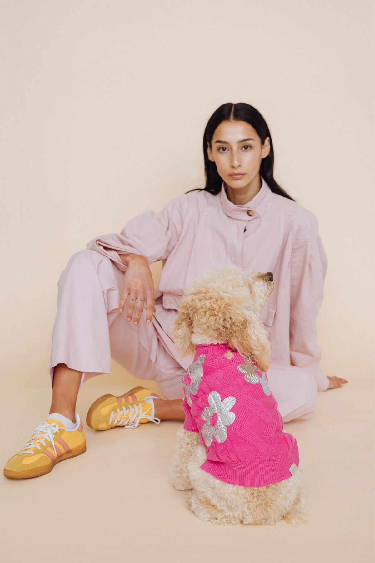 maxbone for Anthropologie Floral Jumper