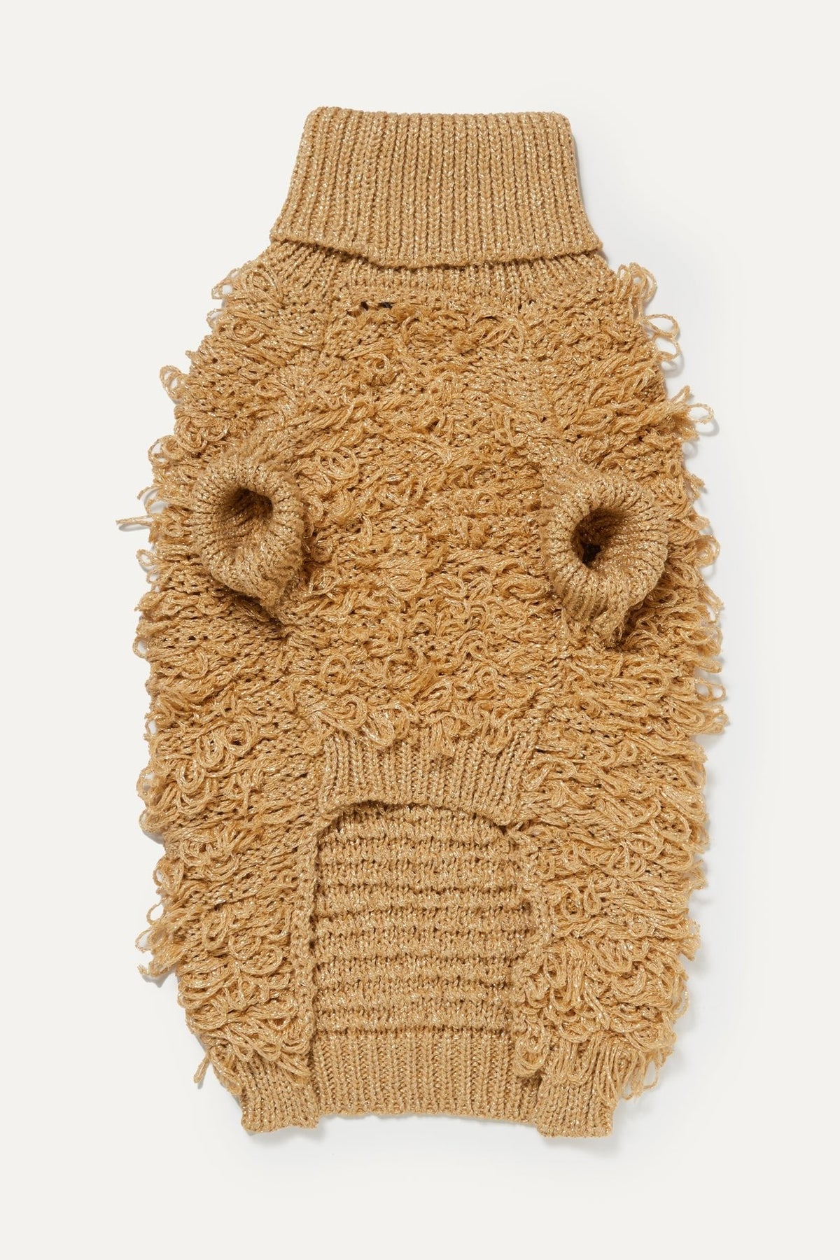 Metallic Curly Knit Jumper